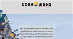 Desktop Screenshot of corksigns.com